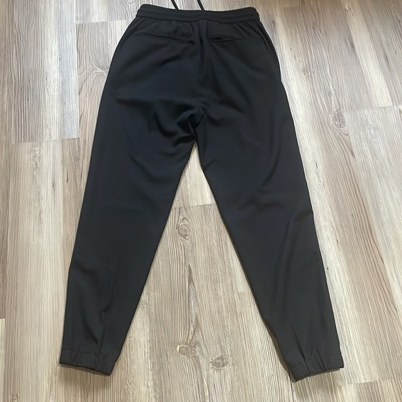 ASOS jogger pants Black Zip Closure Drawstring Casual Lightweight Size S - Picture 9 of 12